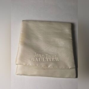 Jean Paul Gaultier Quilted Jewelry Dust Bag•Padded Storage Pouch• Magnetic Snap